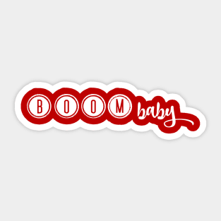 Boom Baby Sticker